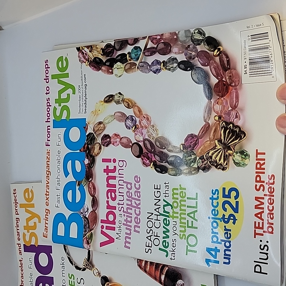 Bead Style magazines Qty 3 quick and easy Jewelry projects Summer to Fall 7911 - Picture 5 of 11